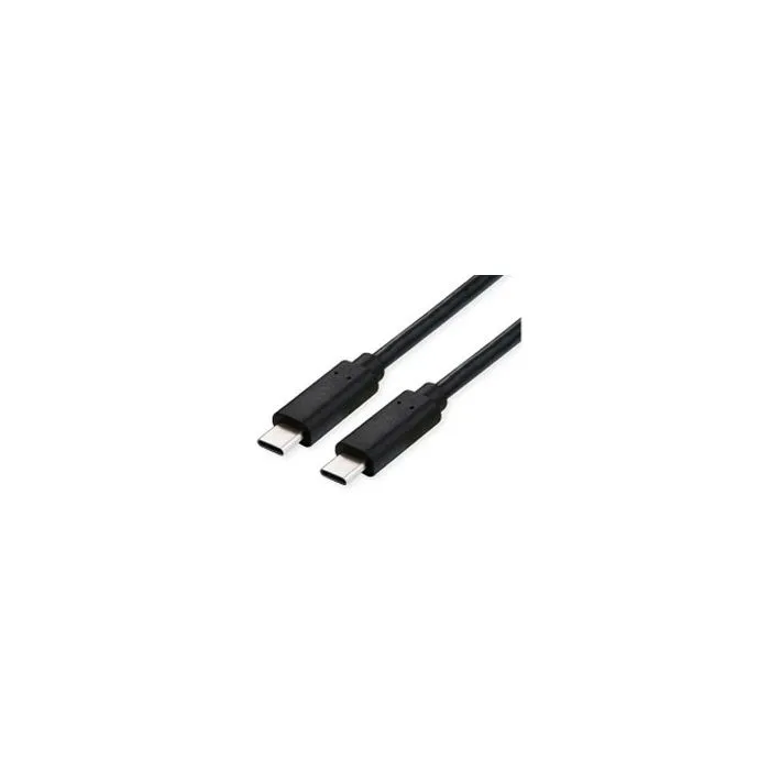 roline value usb4 gen3x2 kabel tip c-c m/m, emark, 100w, 1.0m, crni - slika 1