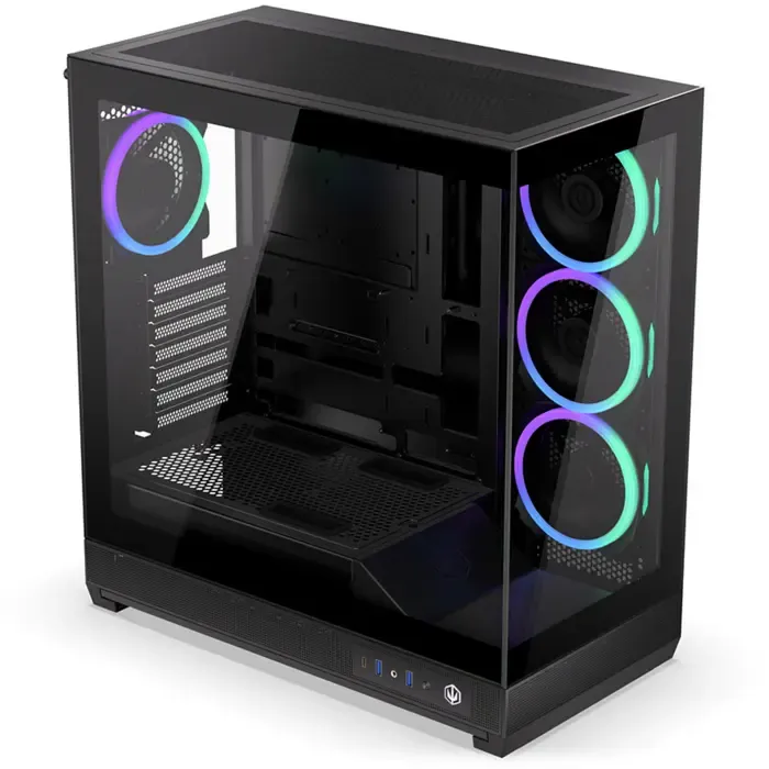 endorfy fishtank 6000 corona (black, tempered glass x 2) - slika 3
