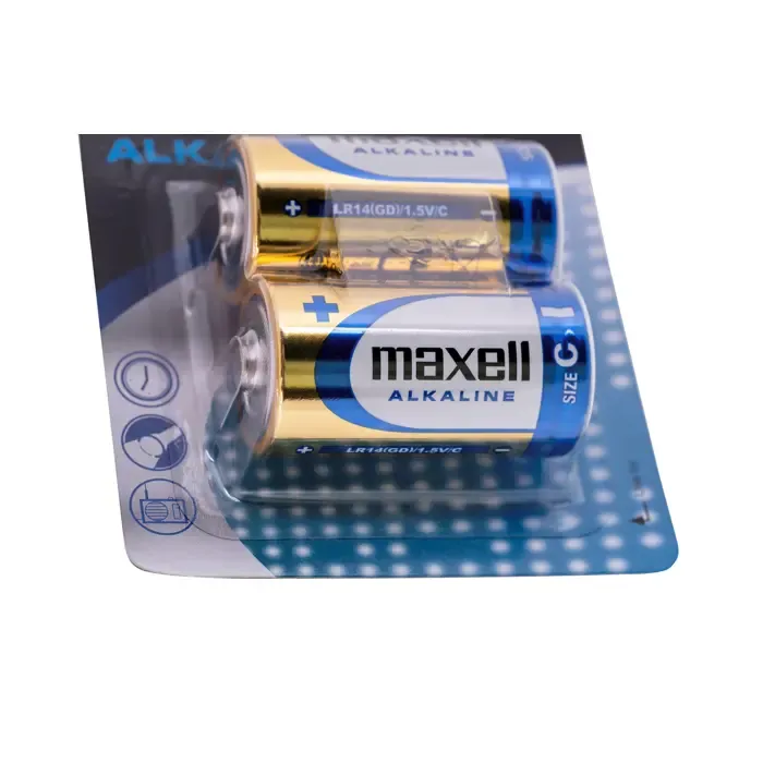 maxell battery alkaline lr14, 2 pcs. - slika 4