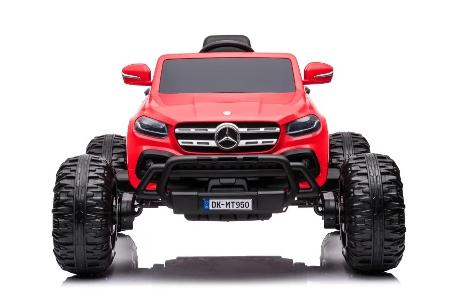 licencirani auto na akumulator mercedes dk-mt950 4x4 - crveni - slika 2
