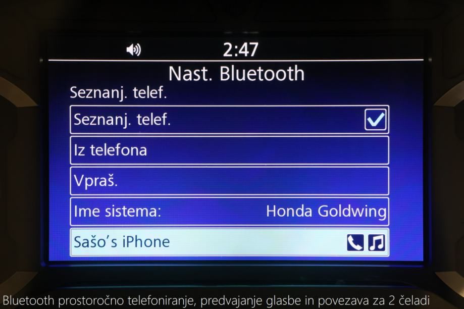 honda goldwing gl1800bd dct tourer led navi bluetooth tempomat, - slika 11
