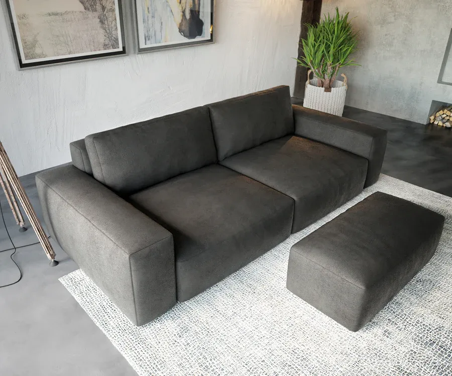 sofa lanzo xl 273x125cm, materijal: imitacija kože - slika 4