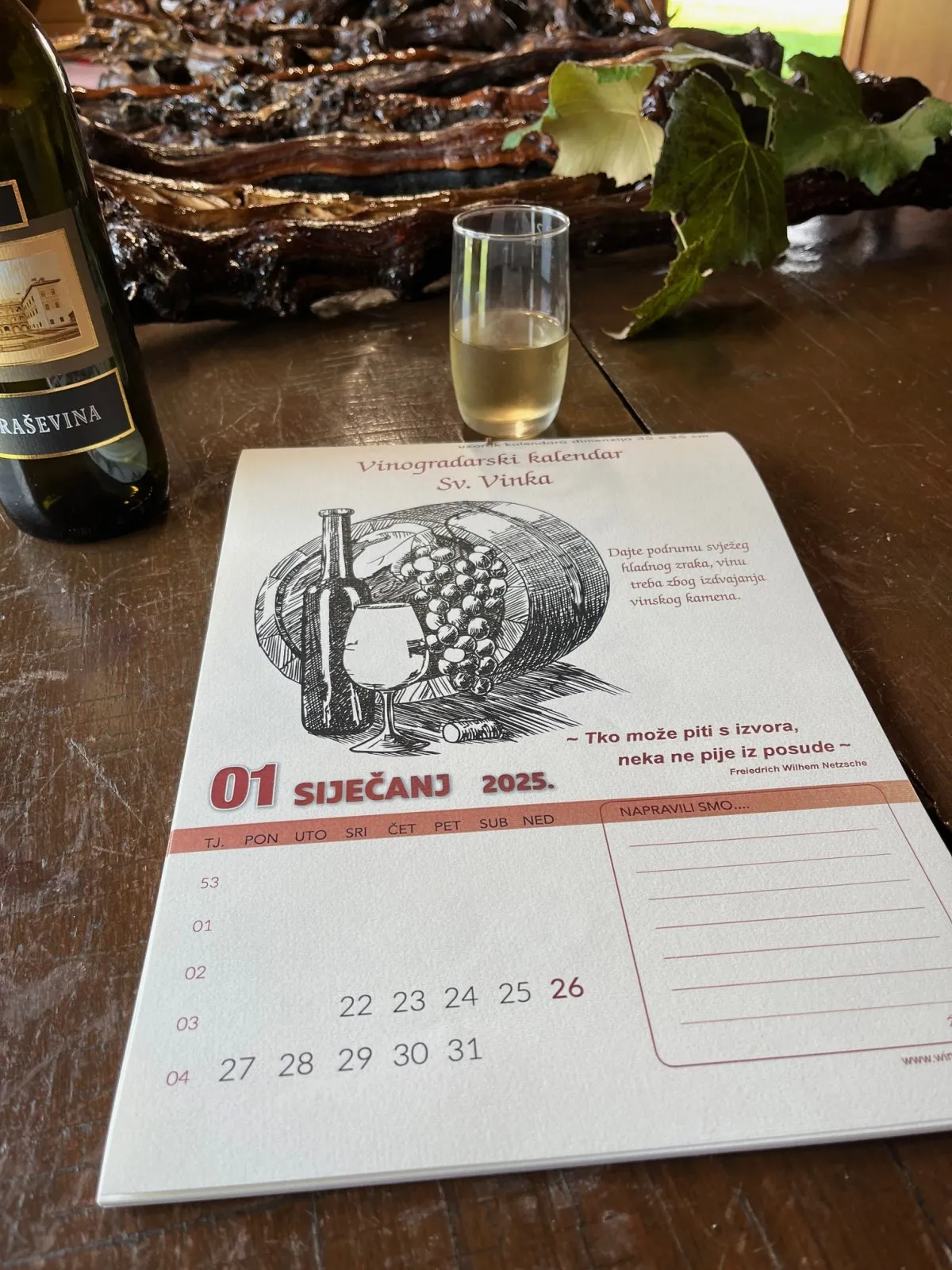 zidni vinogradarski kalendar sv. vinka - slika 3