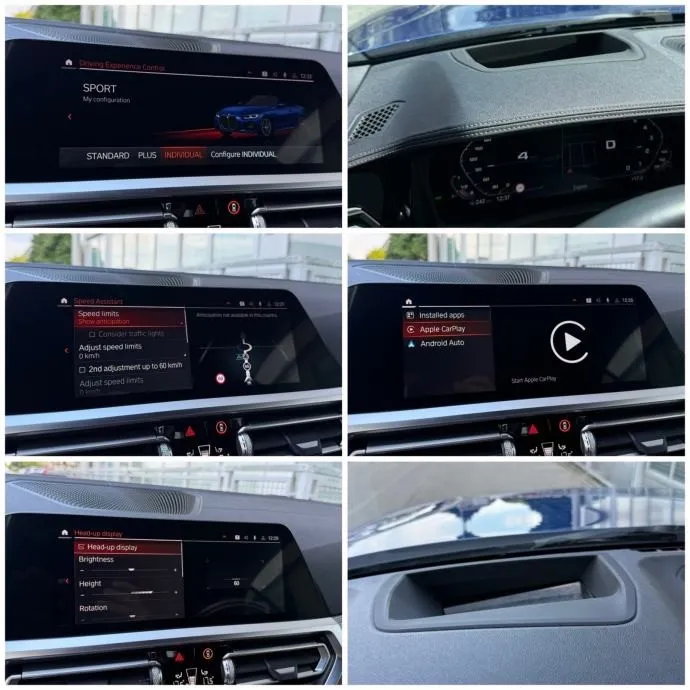 bmw 430i cabrio m-paket °virtual°harman/kardon°koža°head-up°leasing - slika 19