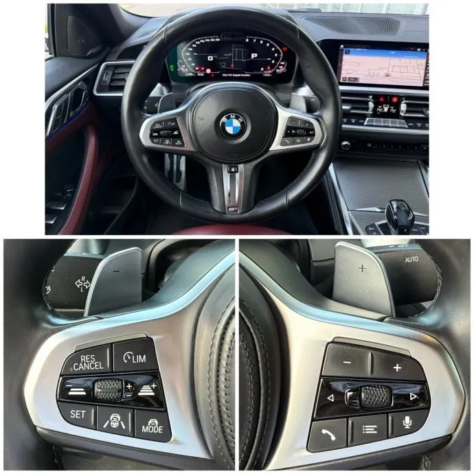 bmw 430i cabrio m-paket °virtual°harman/kardon°koža°head-up°leasing - slika 22