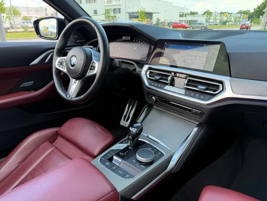 bmw 430i cabrio m-paket °virtual°harman/kardon°koža°head-up°leasing - slika 13
