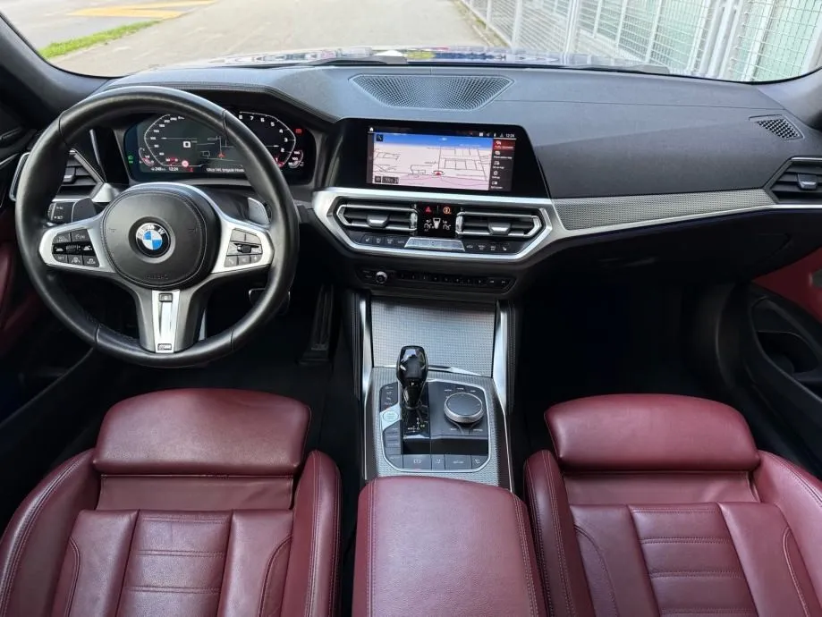 bmw 430i cabrio m-paket °virtual°harman/kardon°koža°head-up°leasing - slika 12