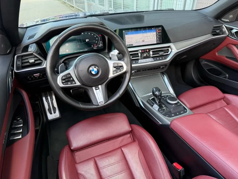 bmw 430i cabrio m-paket °virtual°harman/kardon°koža°head-up°leasing - slika 11