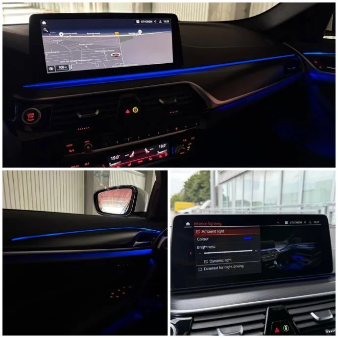bmw 520d m-paket °virtual°laser°koža°panorama°leasing bez učešća° - slika 19