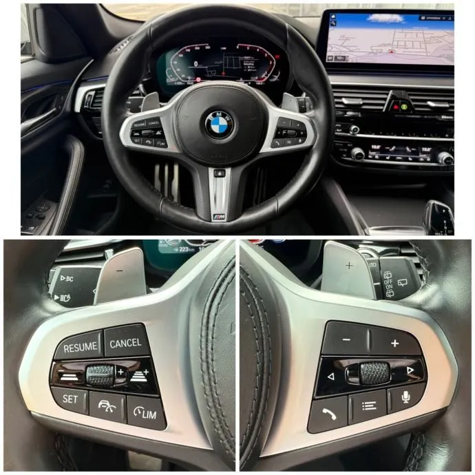 bmw 520d m-paket °virtual°laser°koža°panorama°leasing bez učešća° - slika 7