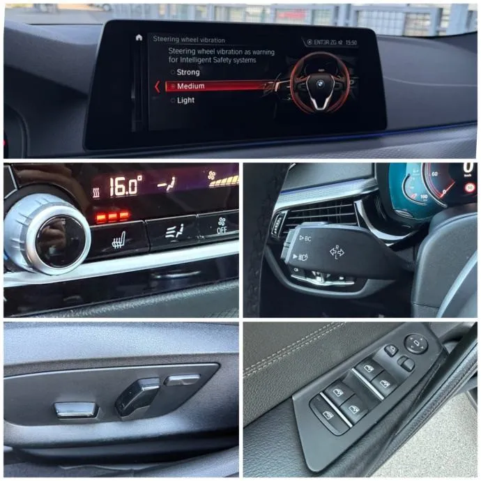 bmw 520d xdrive m-paket °virtual°šiber°kamera-360°head-up°leasing° - slika 12