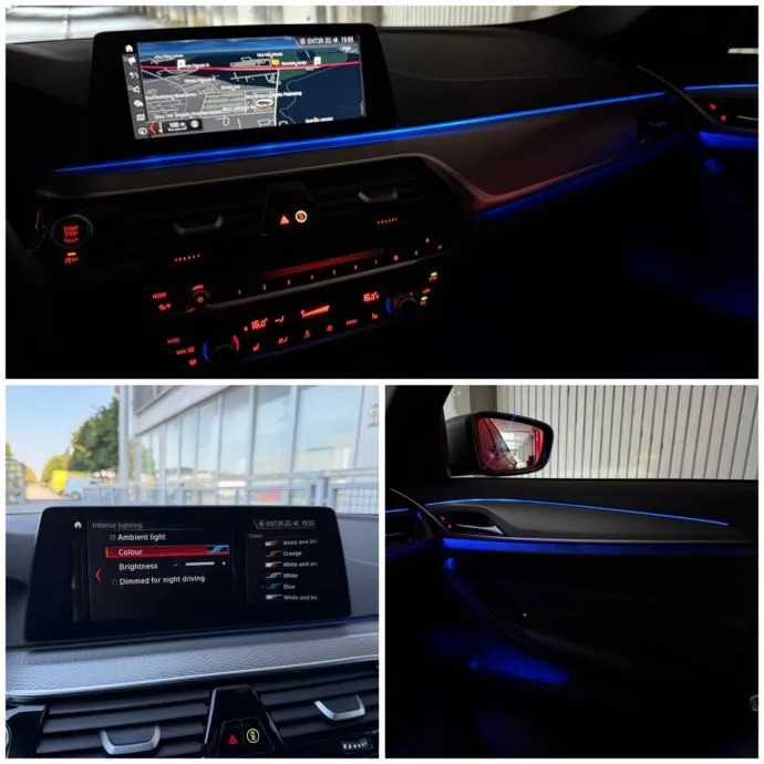 bmw 520d xdrive m-paket °virtual°šiber°kamera-360°head-up°leasing° - slika 3