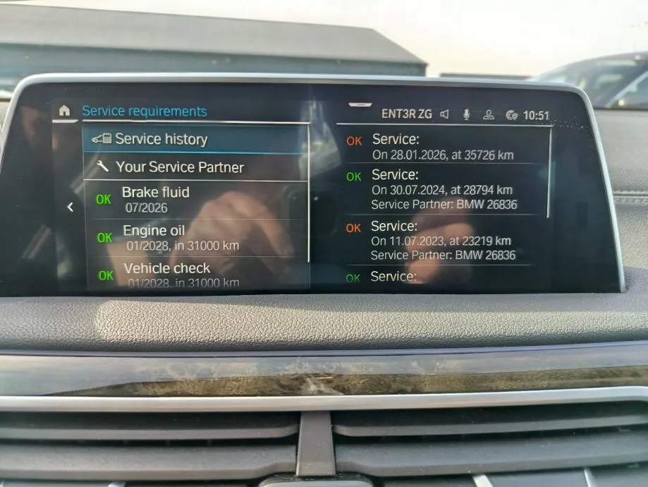 bmw serija 7 745le x drive. samo 39000km - slika 20