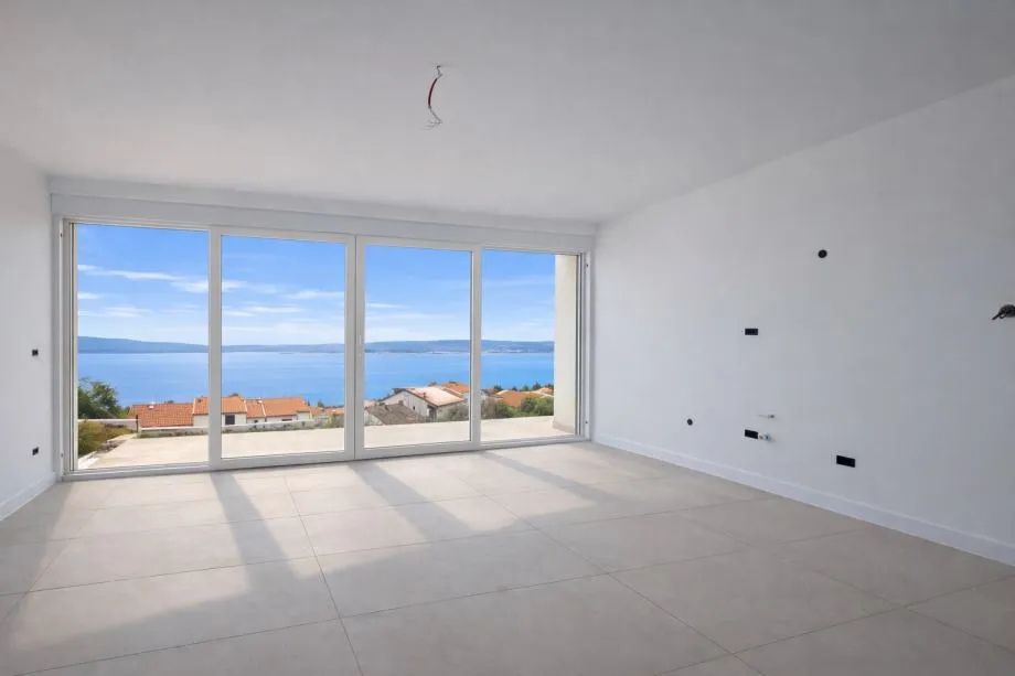 crikvenica – novogradnja s dva stana. pogled na more - slika 3