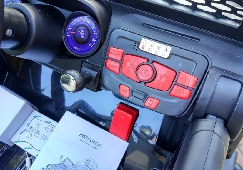 auto na akumulator s2388 jeep 4x4 - crni - slika 9