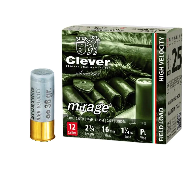 MIRAGE lovna patrona 12/36 T3 H.V. GAME 2 3,5mm - Poreč