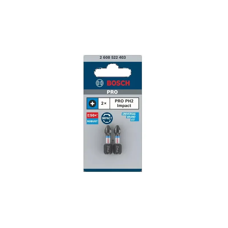 bosch nastavak odvijača 5mm 2xph2 - slika 1