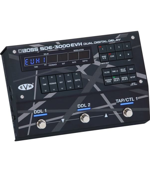 boss sde-3000evh dual digital delay multiefekt gitarski - slika 2