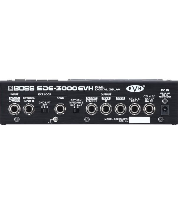 boss sde-3000evh dual digital delay multiefekt gitarski - slika 3
