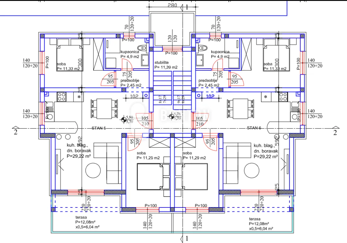 rovanjska-novi apartman drugi kat - slika 18