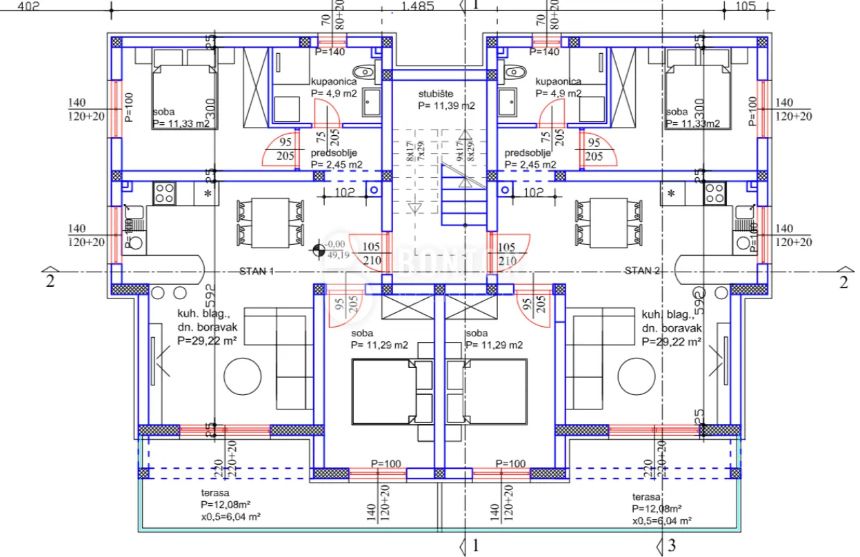 rovanjska-novi apartman drugi kat - slika 22