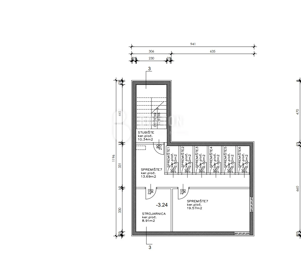 penthouse trosobni sukošan - slika 21