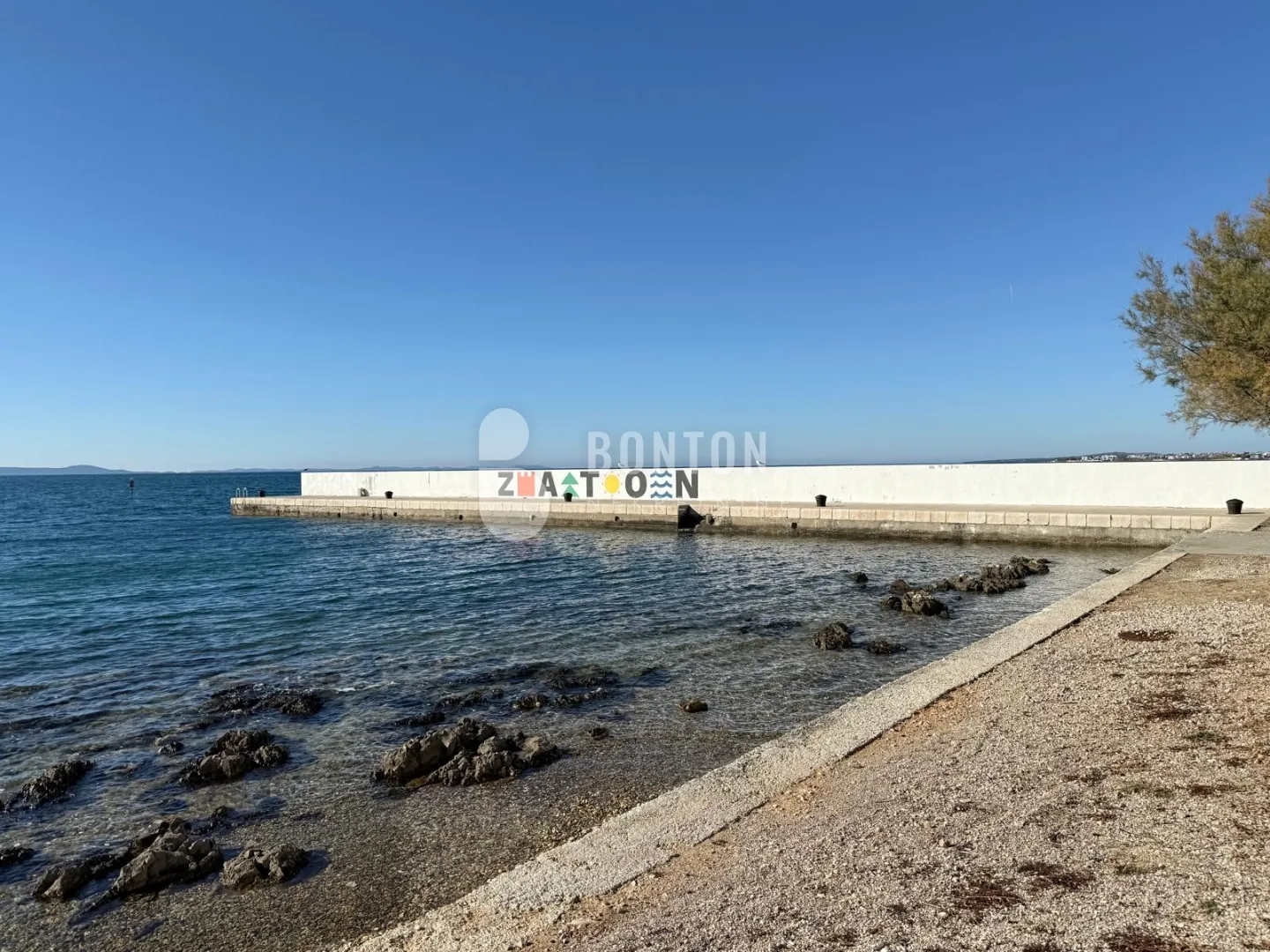 Zaton-Građevinsko Zemljište 100 M Od Plaže - Zaton, Nin