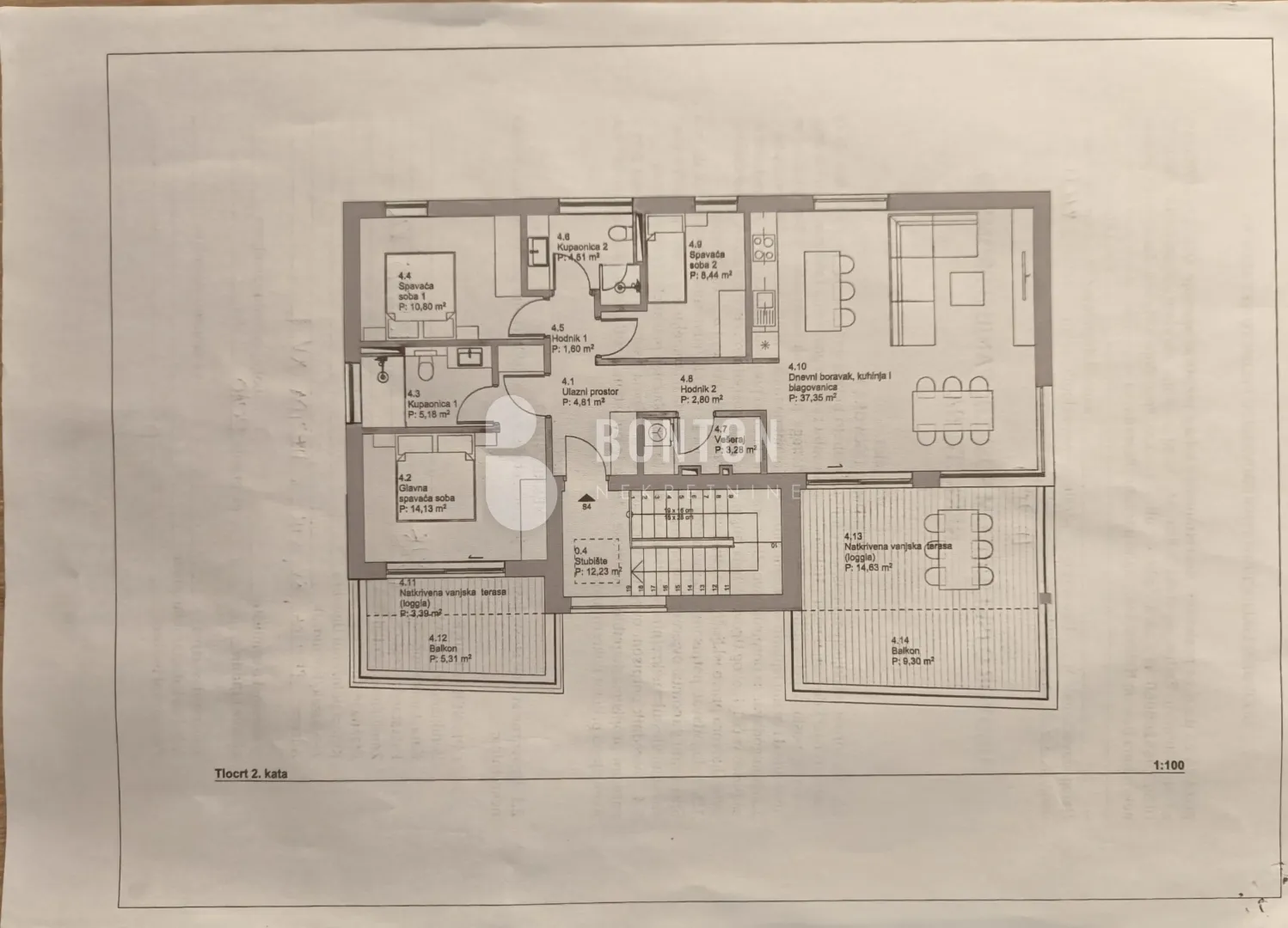 povljana s4 penthouse na drugom katu - slika 21