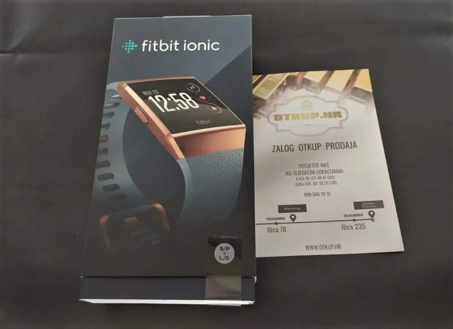 pametni sat fitbit ionic, novo / r1, rate !! - slika 2