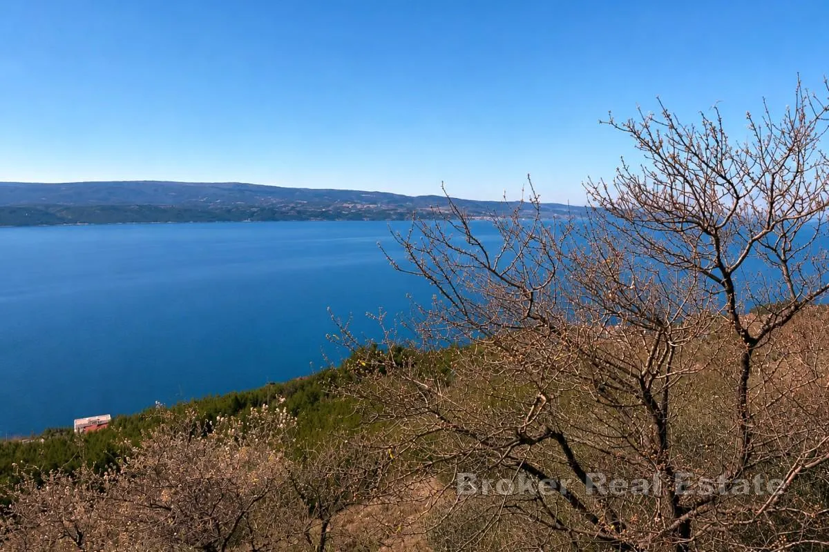 građevinsko zemljište s panoramskim pogledom na more - slika 3