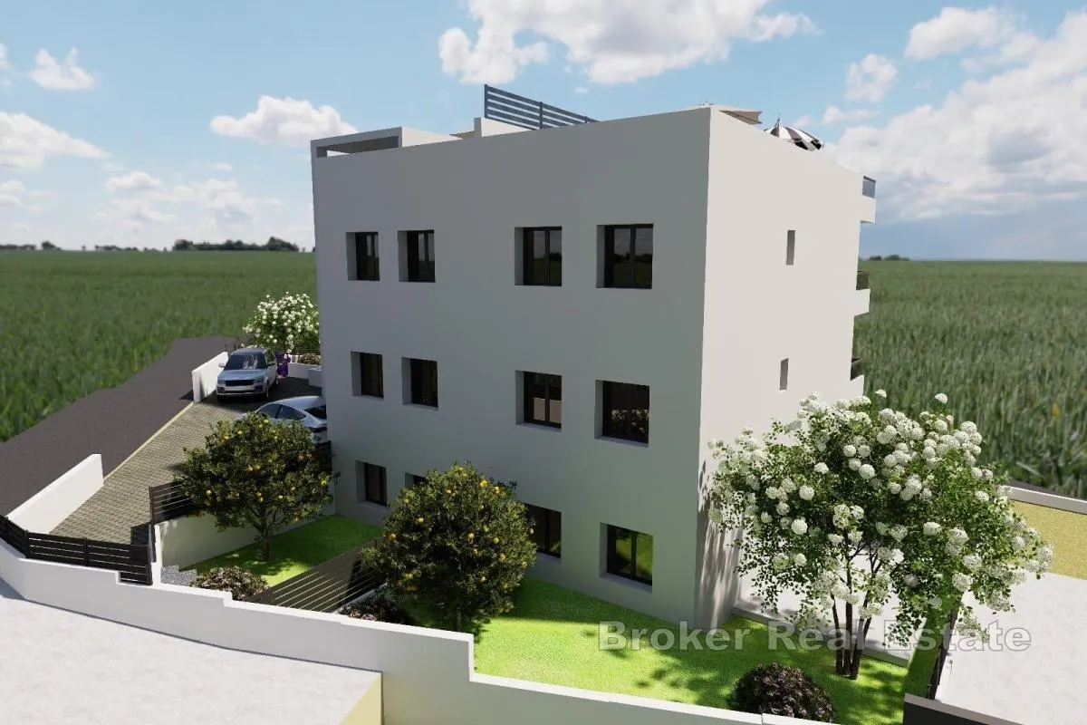 dvosobni penthouse s krovnom terasom i pogledom na more - slika 7