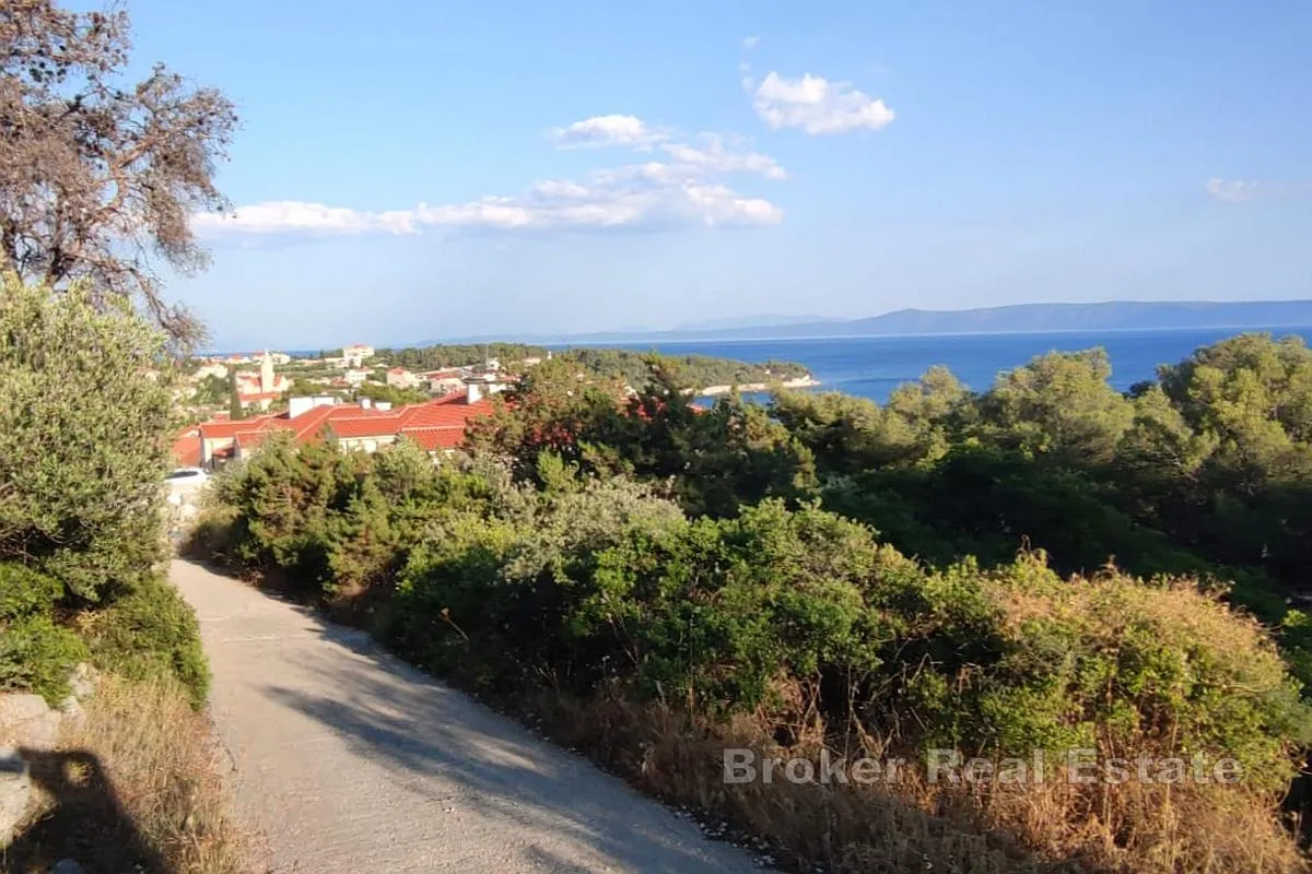 građevinsko zemljište s pogledom na more - slika 3