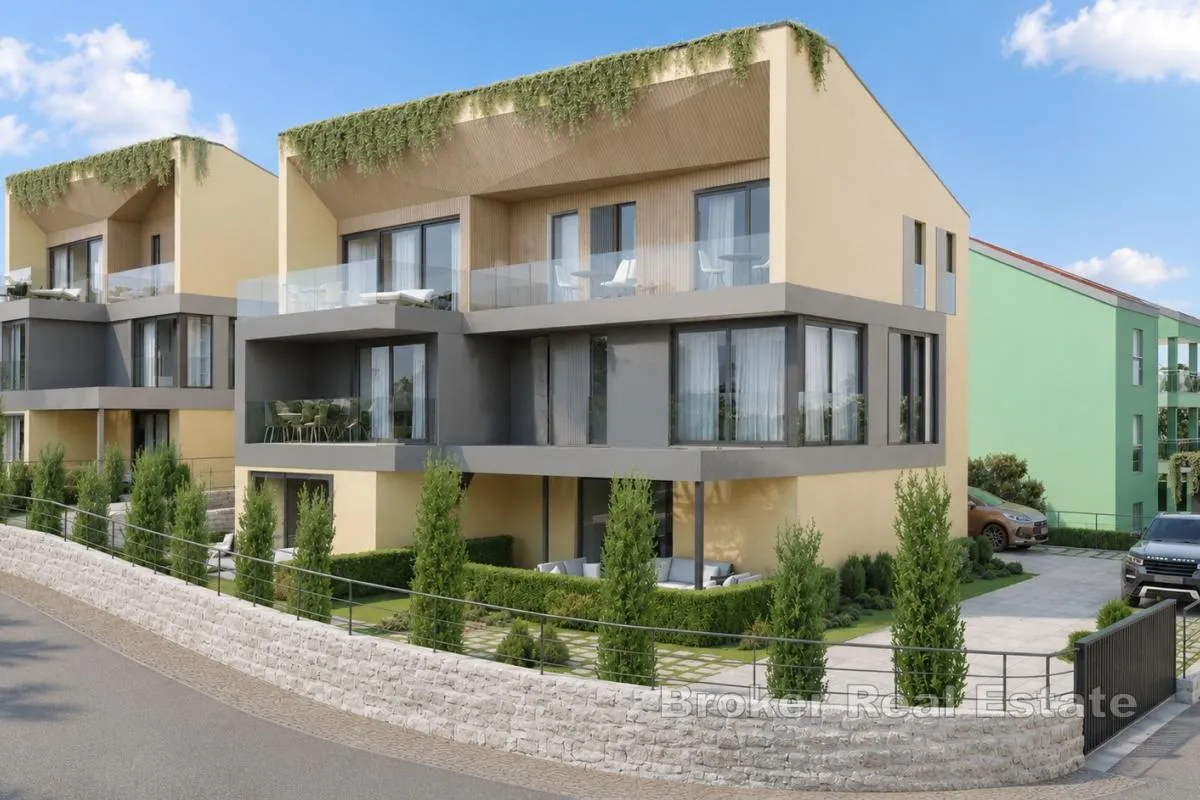 Moderan dvoetažni apartman s pogledom na more - Krk