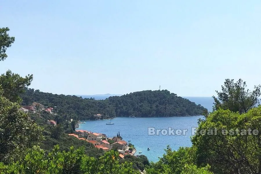 Građevinsko zemljište s pogledom na more - Korčula