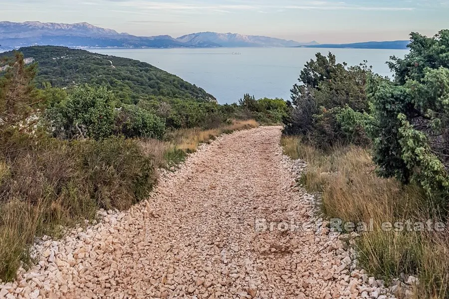 građevinsko zemljište s pogledom na more - slika 4