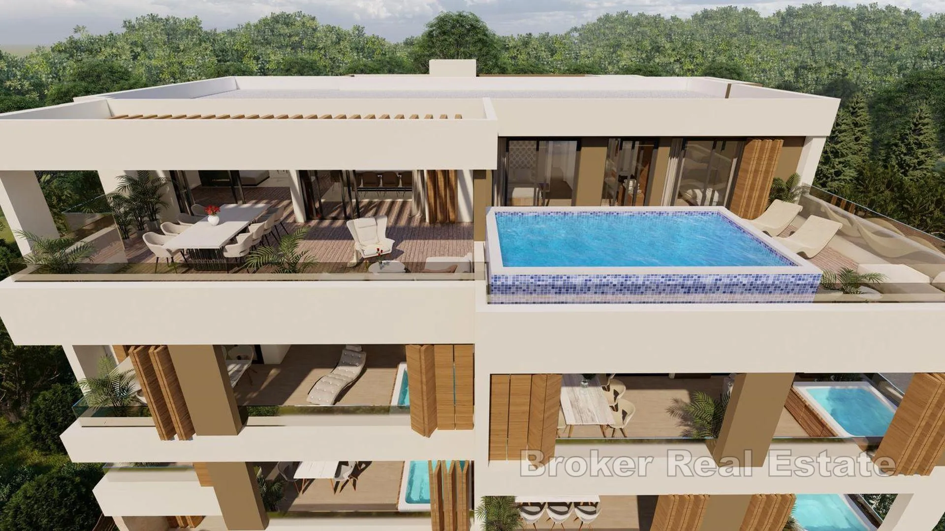luksuzni penthouse s pogledom na more - slika 7