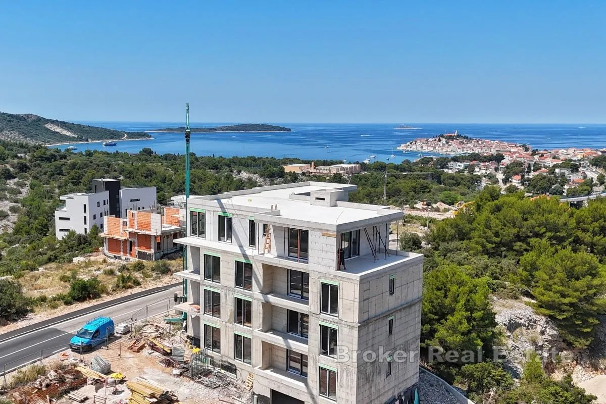 Ekskluzivan dvosoban stan s pogledom na more - S4, prvi kat - Primošten