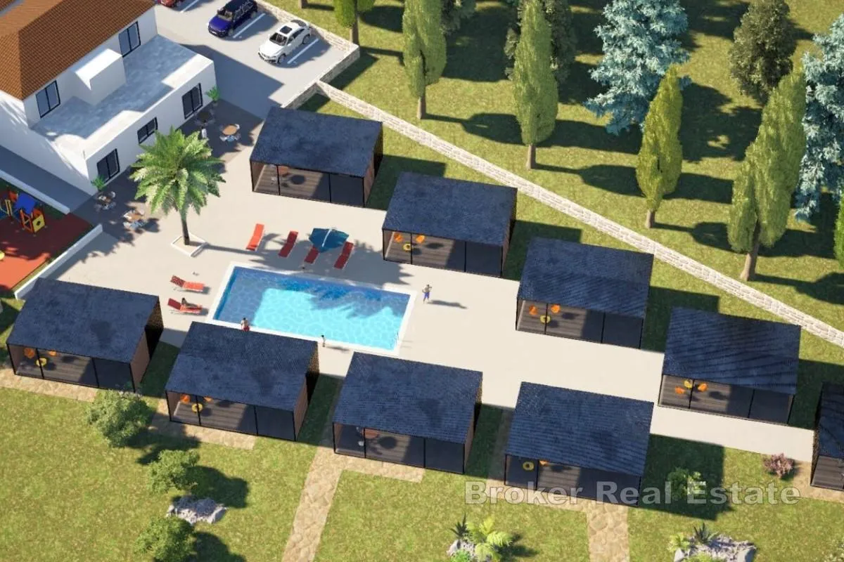 luksuzni glamping resort u prvom redu uz more - slika 2