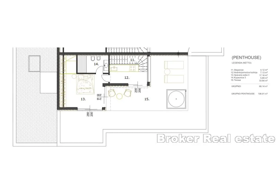penthouse s otvorenim pogledom - slika 16