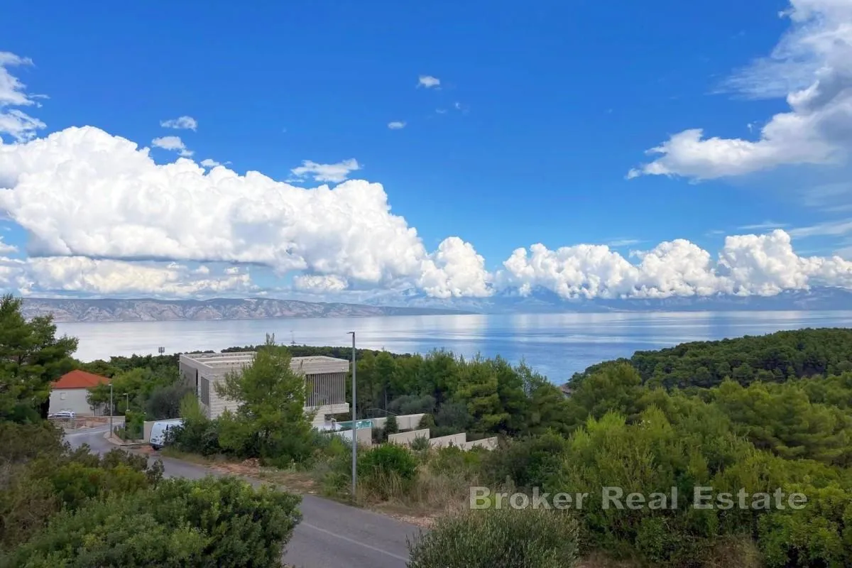 Građevno zemljište s pogledom na more - Hvar