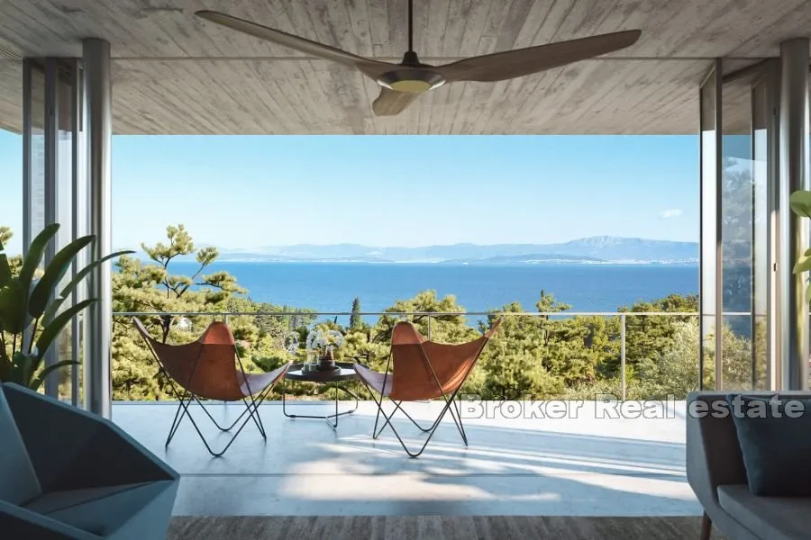 Elegantno građevno zemljište s projektom - Brač, Brač