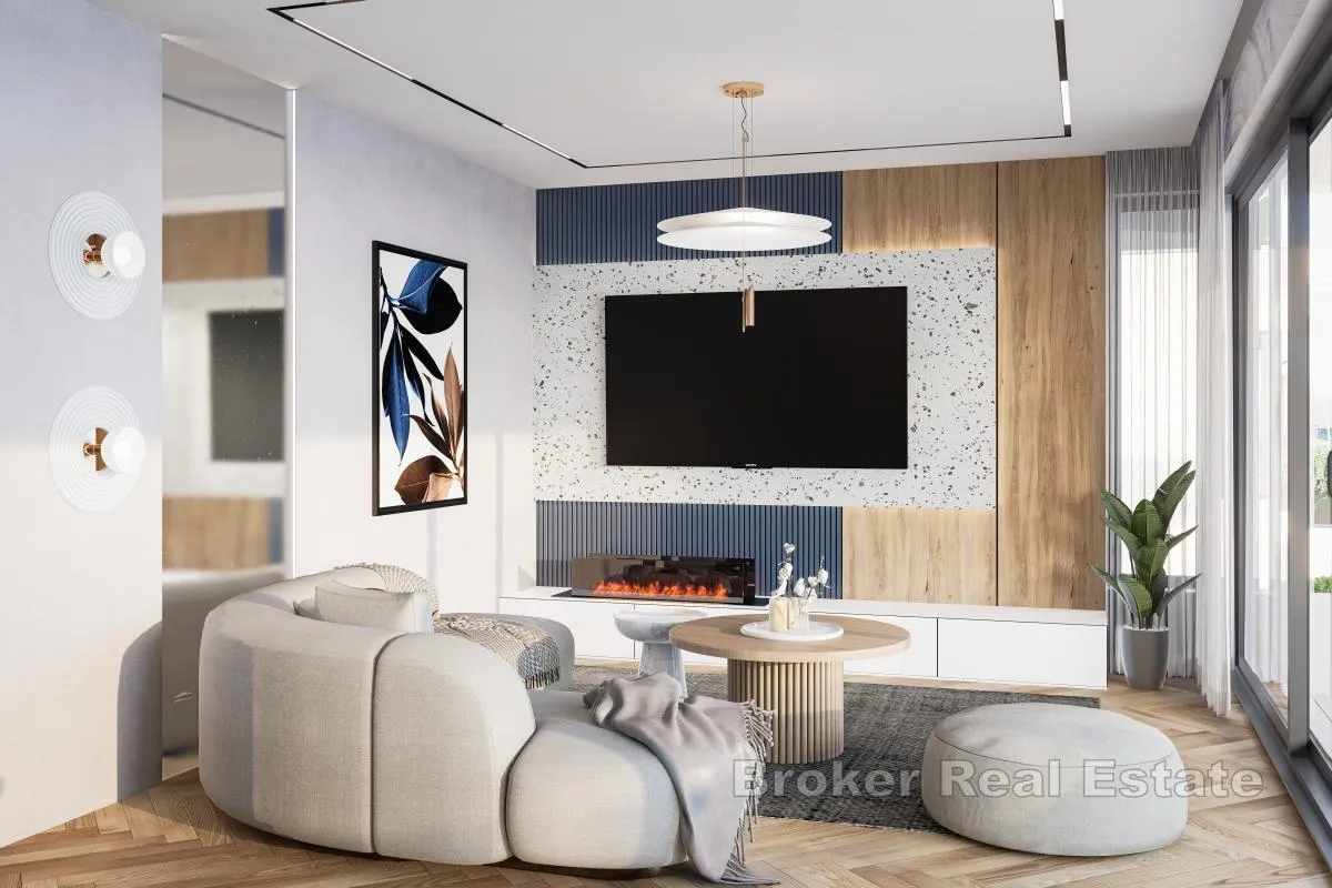 prostran dvosoban penthouse stan u prvom redu do mora - slika 3