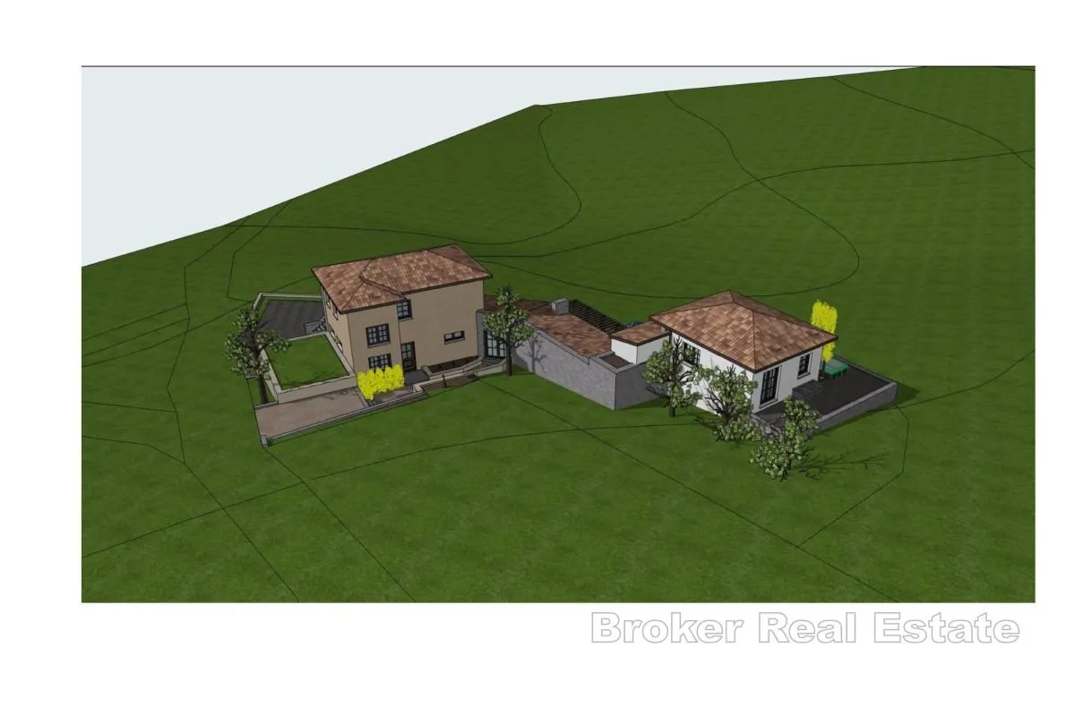 građevinsko zemljište s panoramskim pogledom i idejnim projektom - slika 7