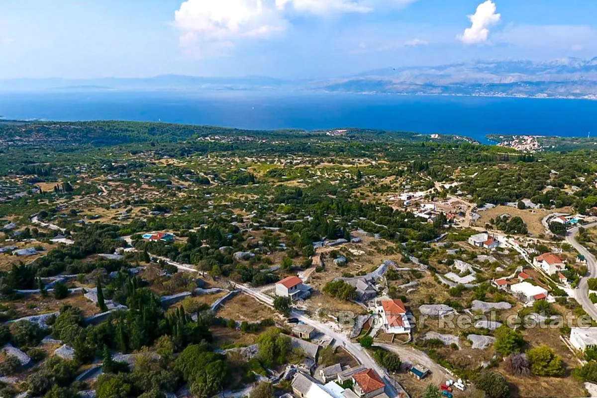 građevinsko zemljište s pogledom na more - slika 4