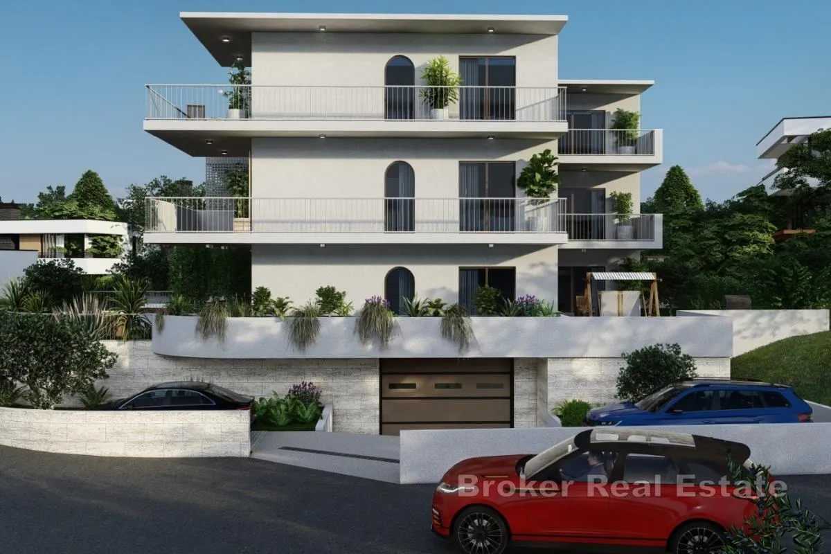 apartman u novogradnji na čiovu s pogledom na more - slika 8