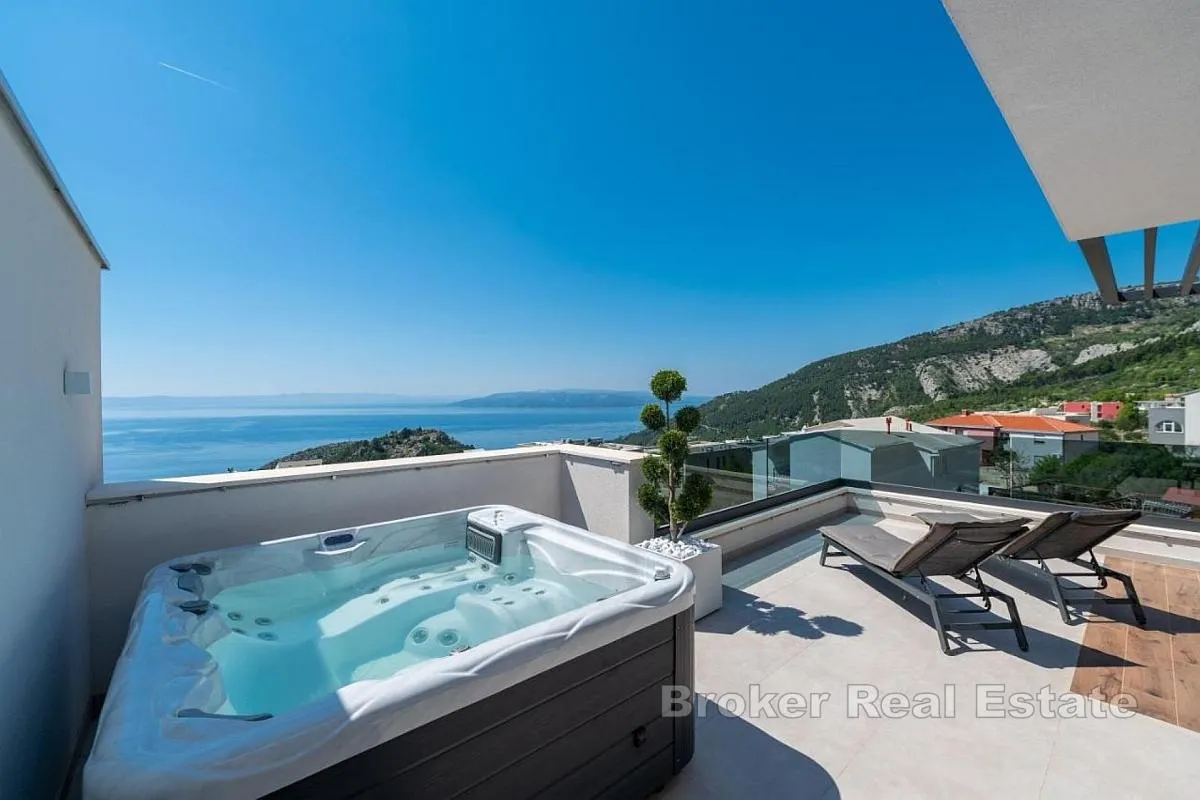 prekrasna vila sa pogledom na mediteransku obalu - slika 3