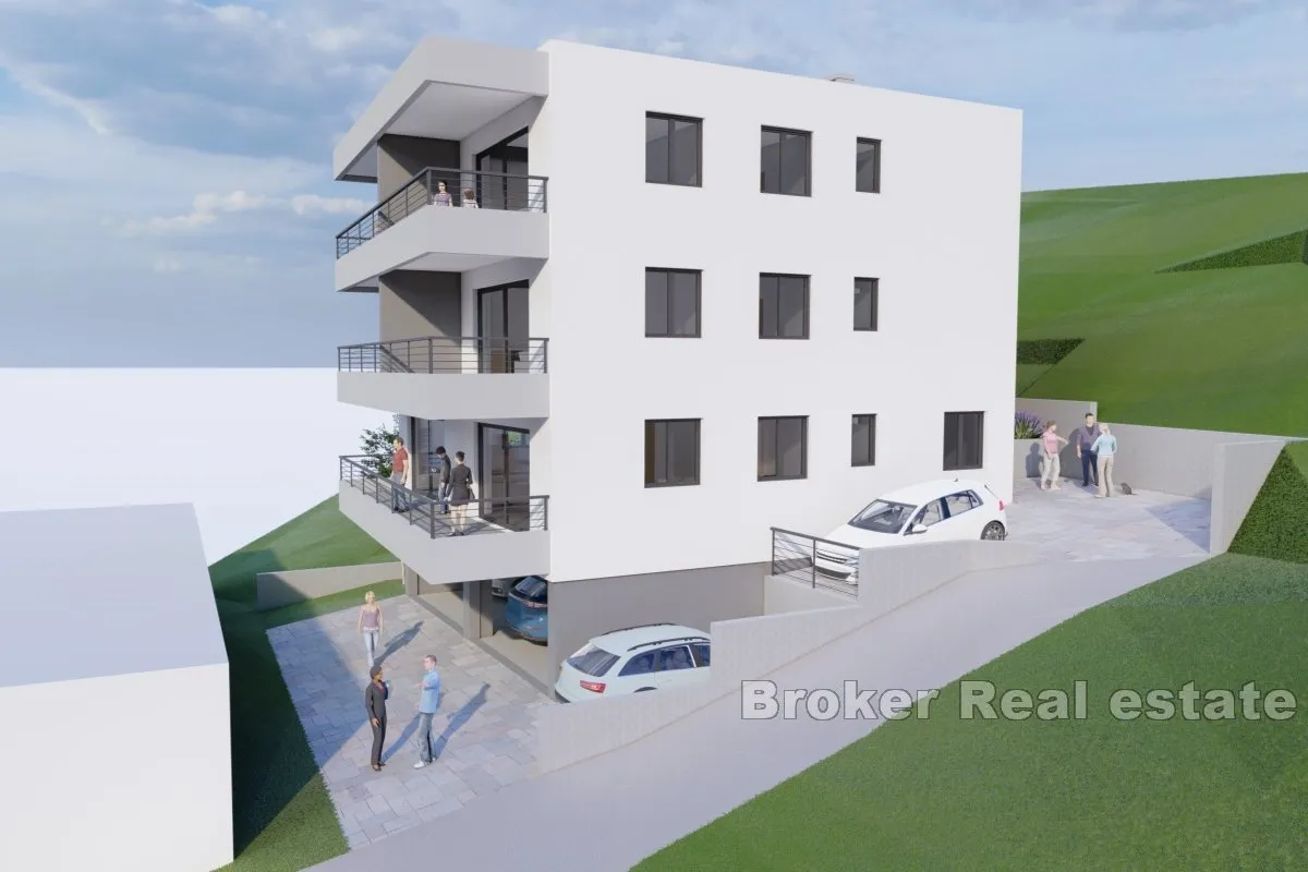 apartman s pogledom na more u novogradnji - slika 4