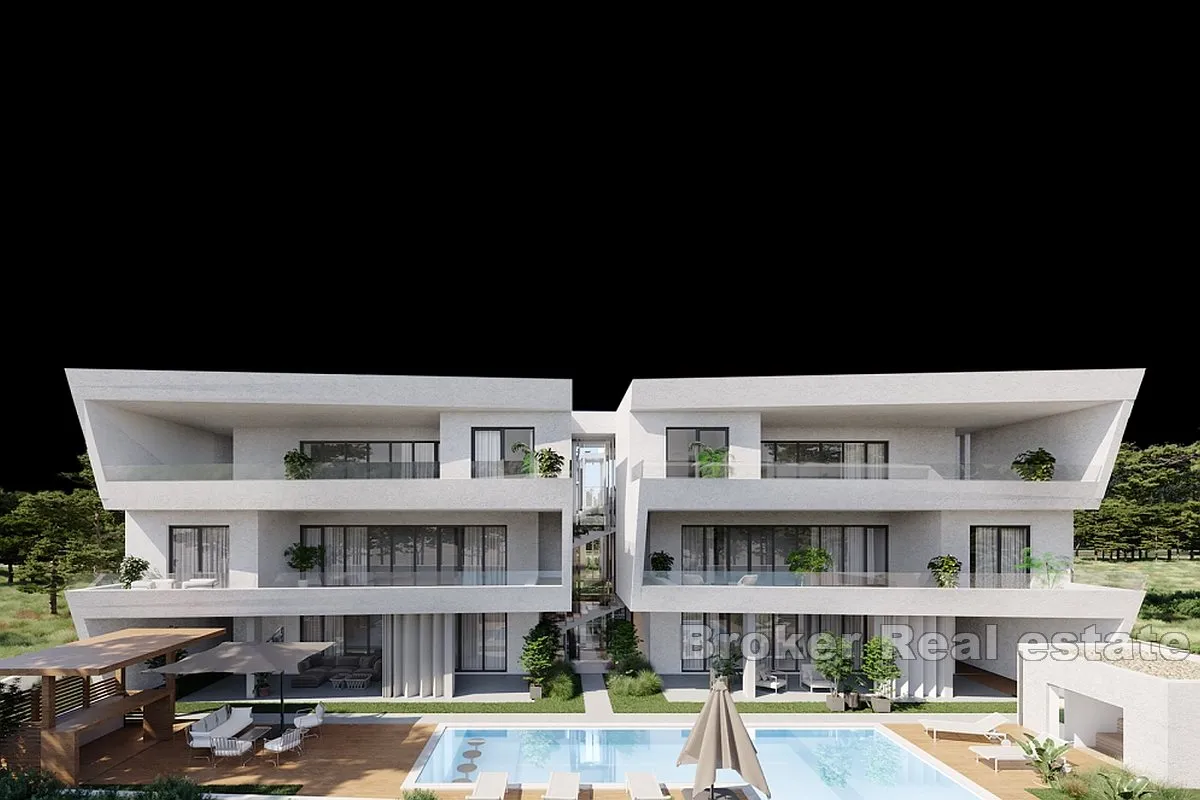 apartman s bazenom i pogledom na more - slika 9