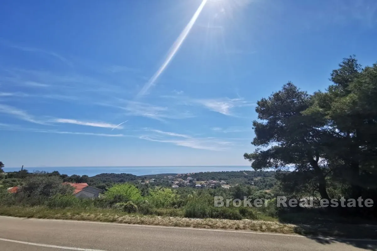 građevinsko zemljište s pogledom na more - slika 5