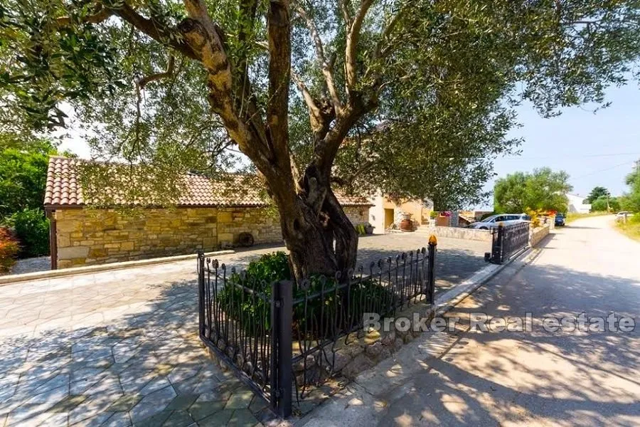 vila s bazenom i dodatnom kamenom kućom - slika 11